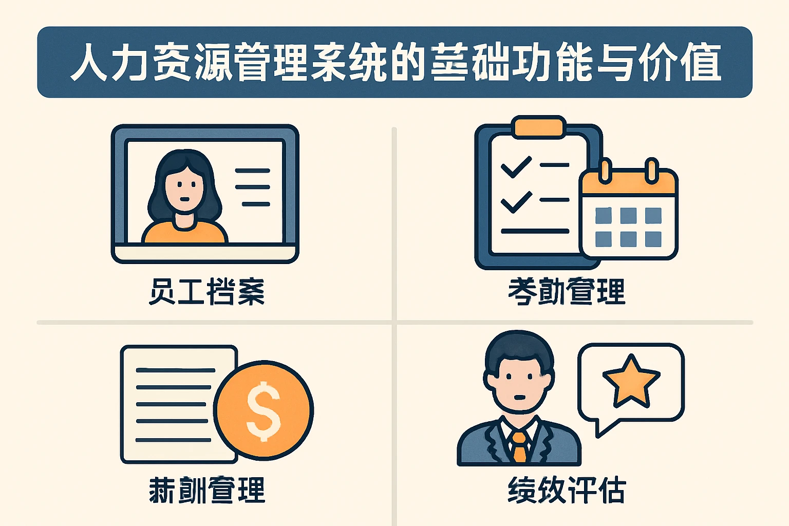 人力资源管理系统的基础功能与价值