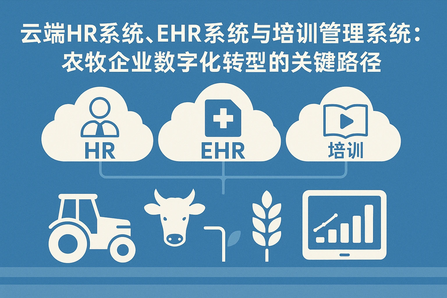 云端HR系统、EHR系统与培训管理系统:农牧企业数字化转型的关键路径