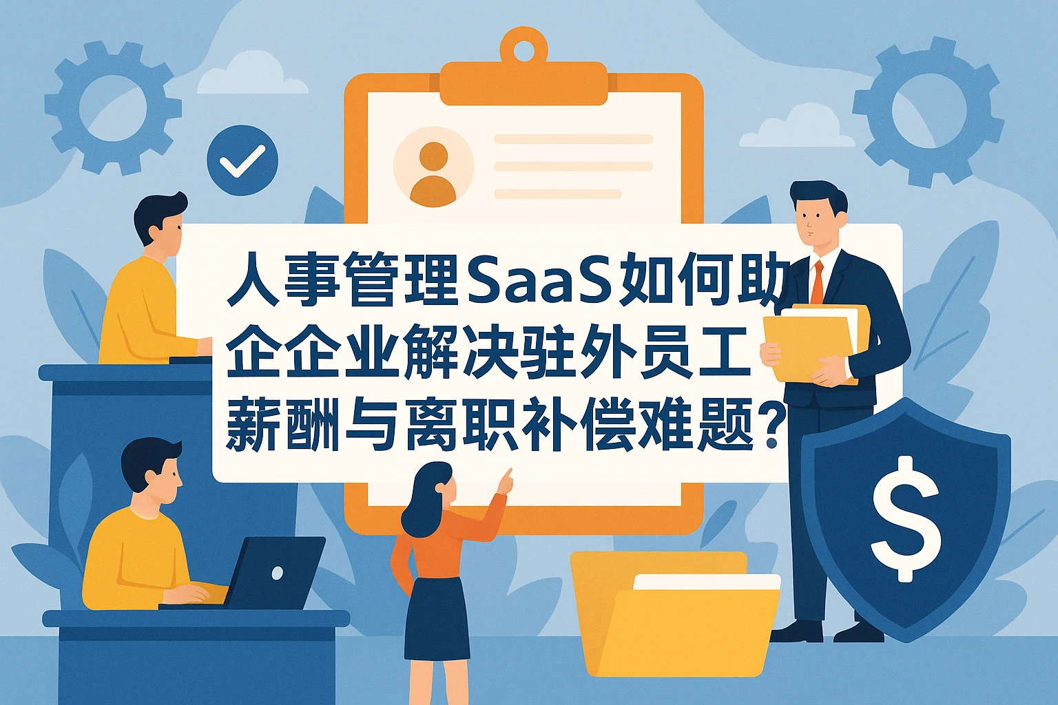 人事管理SaaS如何助力企业解决驻外员工薪酬与离职补偿难题?