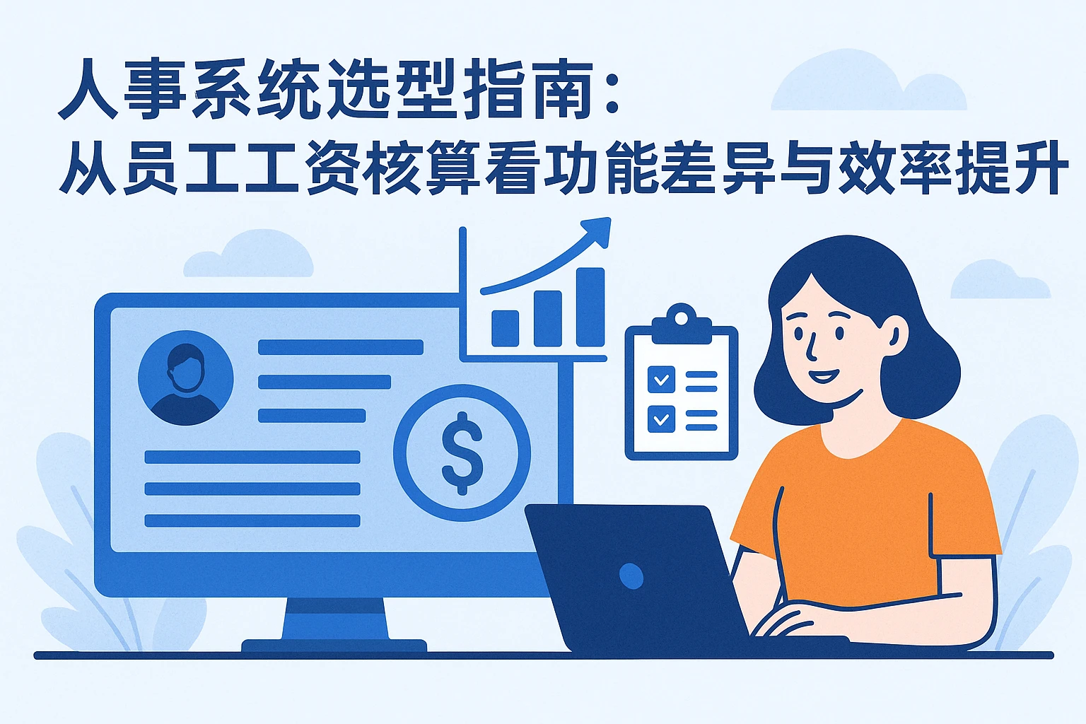 人事系统选型指南：从员工工资核算看功能差异与效率提升