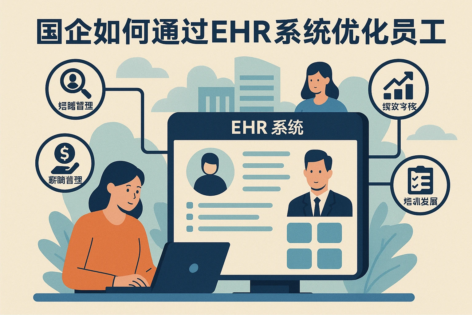 国企人力资源系统如何通过EHR系统优化员工管理系统