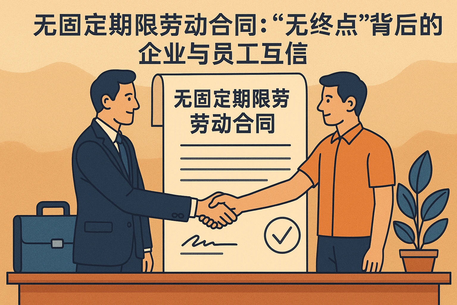 2. 无固定期限劳动合同：“无终点”背后的企业与员工互信