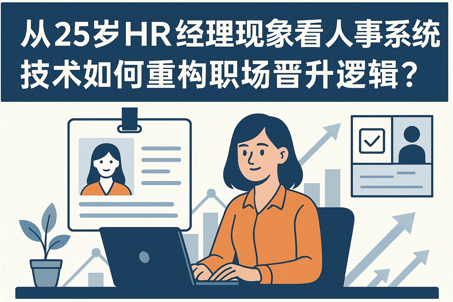 从25岁HR经理现象看人事系统:技术如何重构职场晋升逻辑?