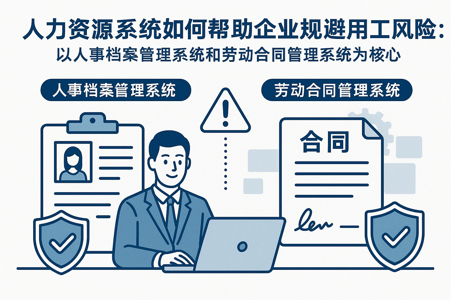 人力资源系统如何帮助企业规避用工风险:以人事档案管理系统和劳动合同管理系统为核心