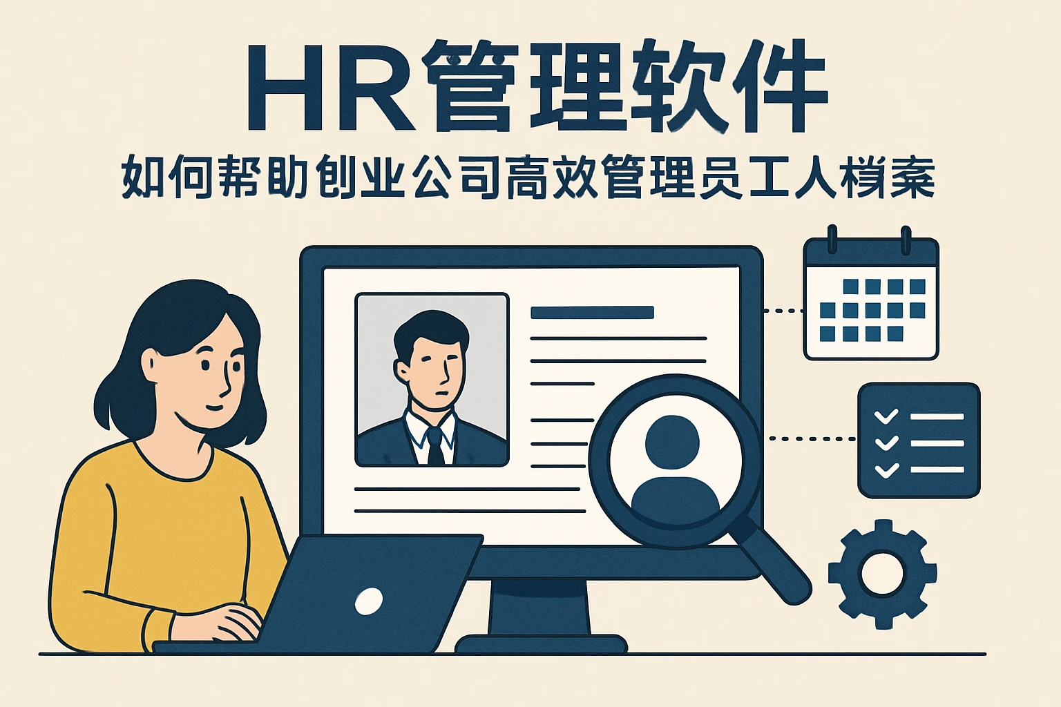 HR管理软件如何帮助创业公司高效管理员工档案系统