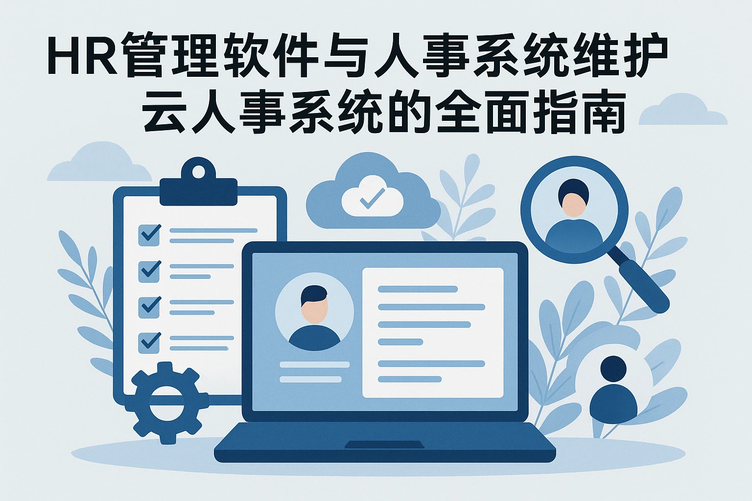 HR管理软件与人事系统维护：云人事系统的全面指南