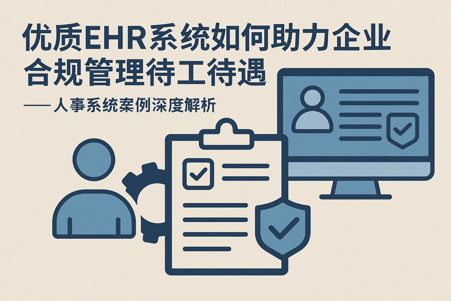 优质EHR系统如何助力企业合规管理待工待遇——人事系统案例深度解析