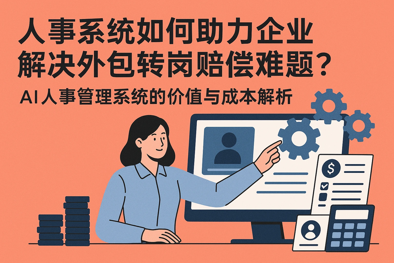 人事系统如何助力企业解决外包转岗赔偿难题?AI人事管理系统的价值与成本解析