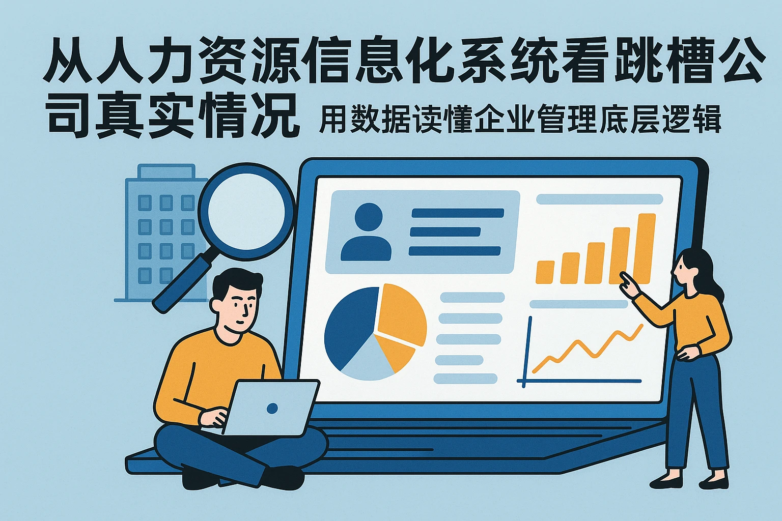从人力资源信息化系统看跳槽公司真实情况:用数据读懂企业管理底层逻辑