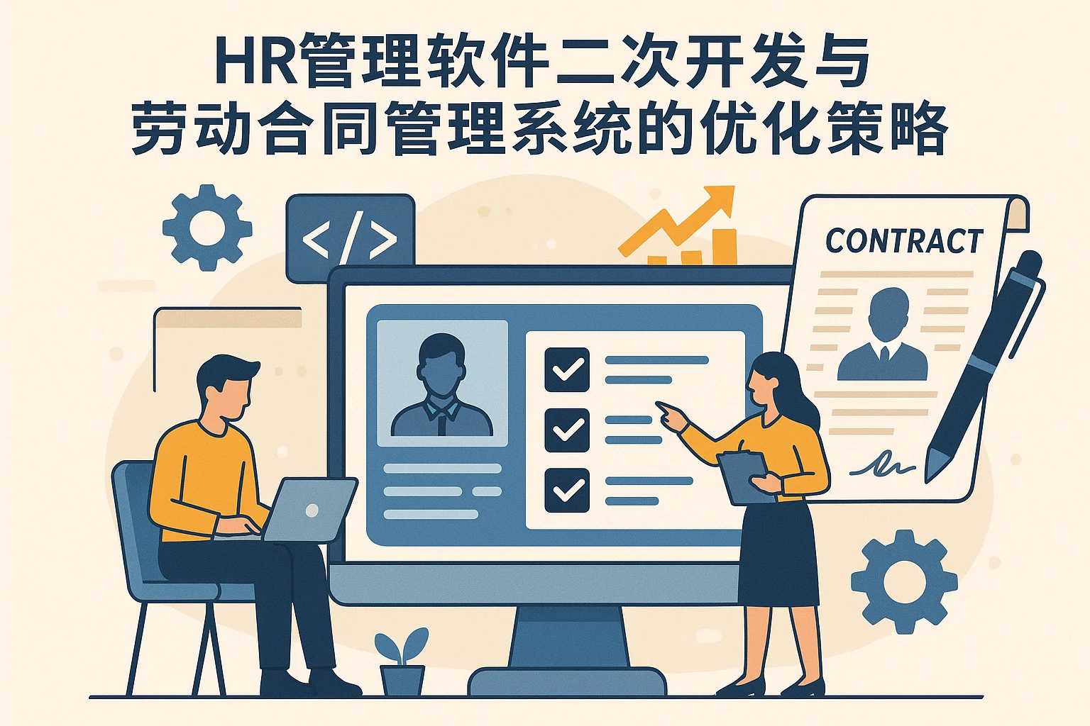HR管理软件二次开发与劳动合同管理系统的优化策略