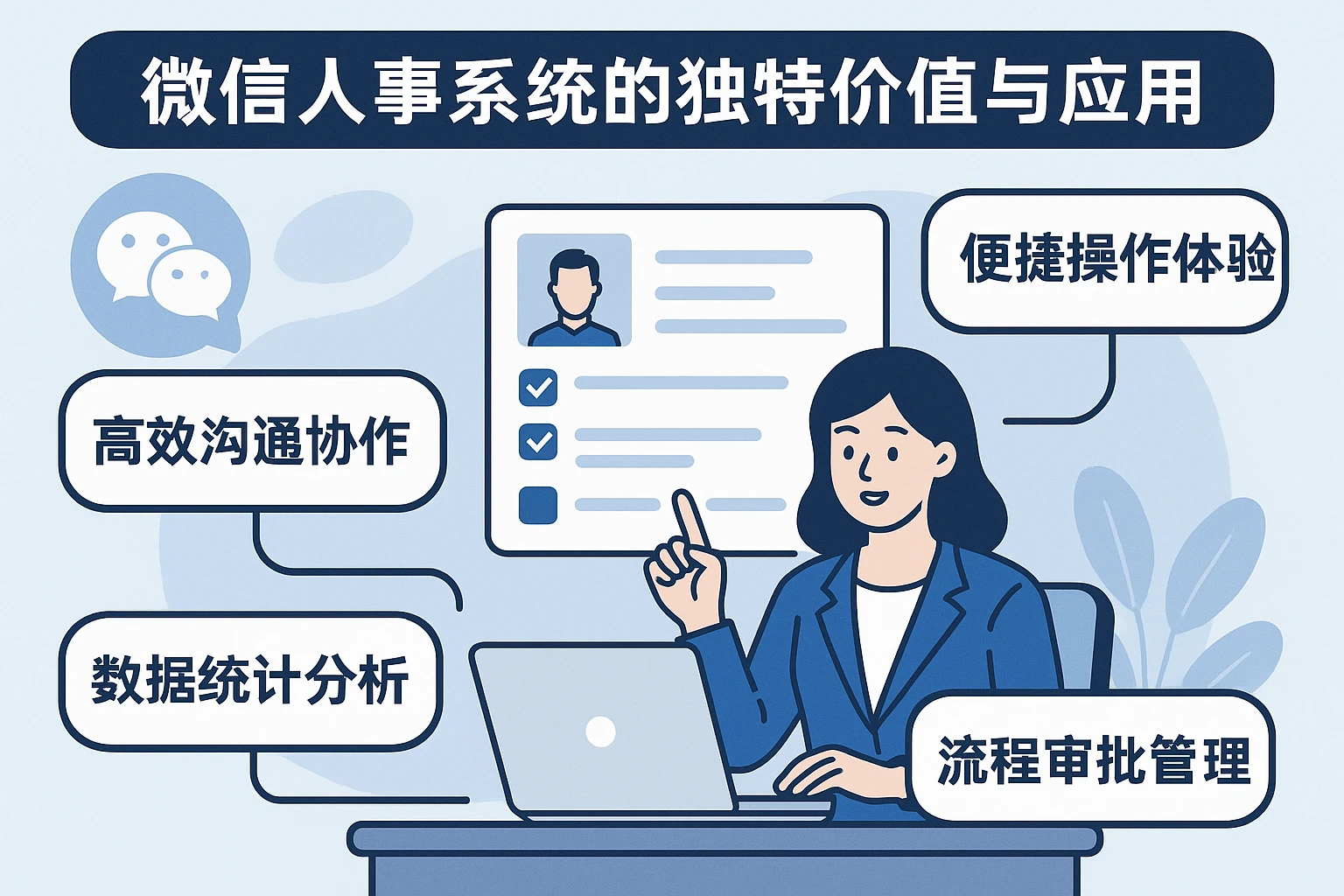 微信人事系统的独特价值与应用