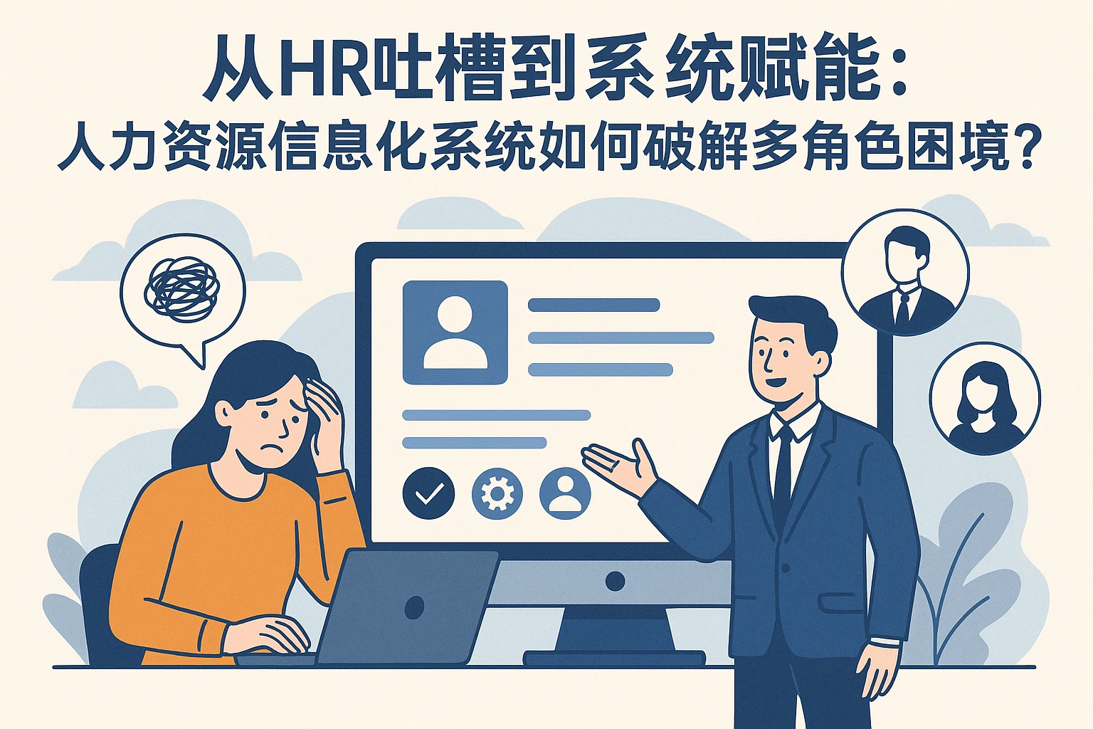 从HR吐槽到系统赋能：人力资源信息化系统如何破解多角色困境？