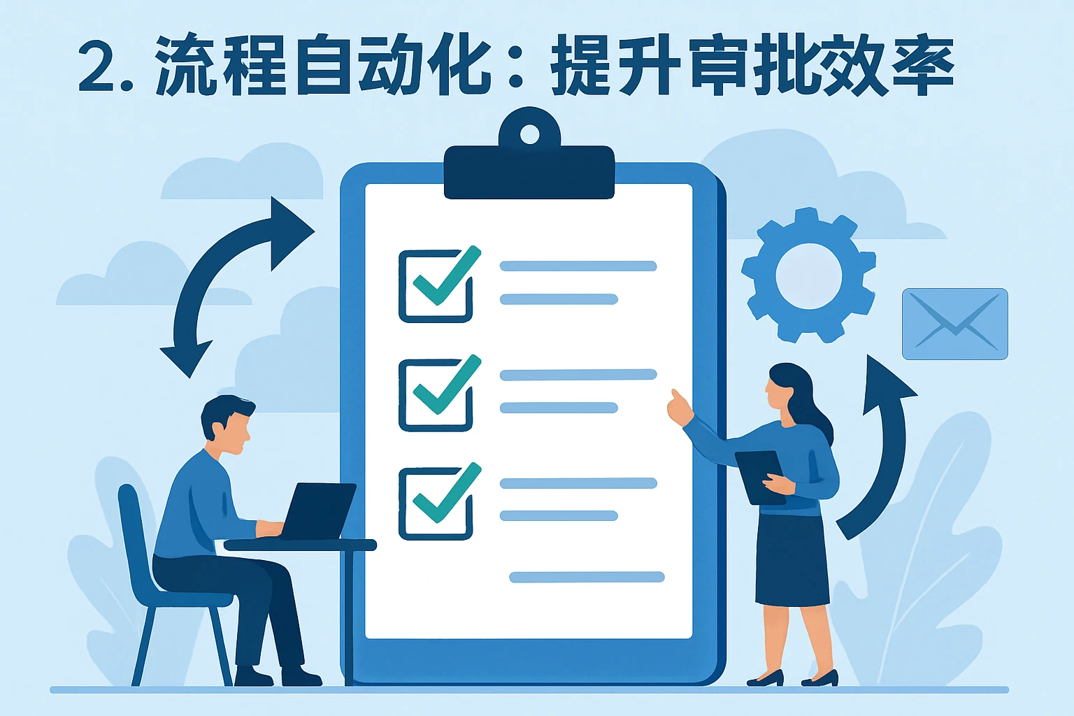 2. 流程自动化：提升审批效率