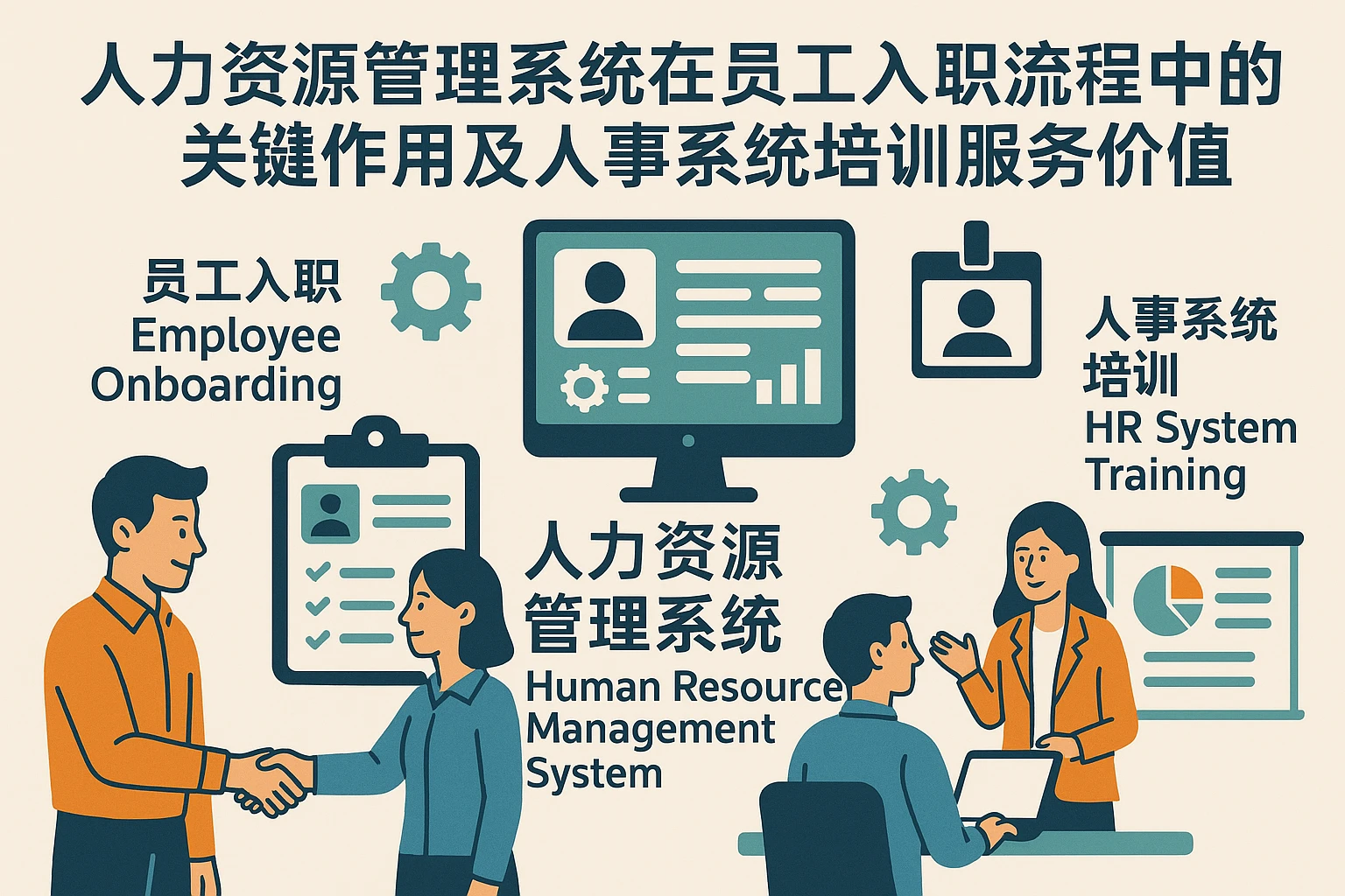 人力资源管理系统在员工入职流程中的关键作用及人事系统培训服务价值