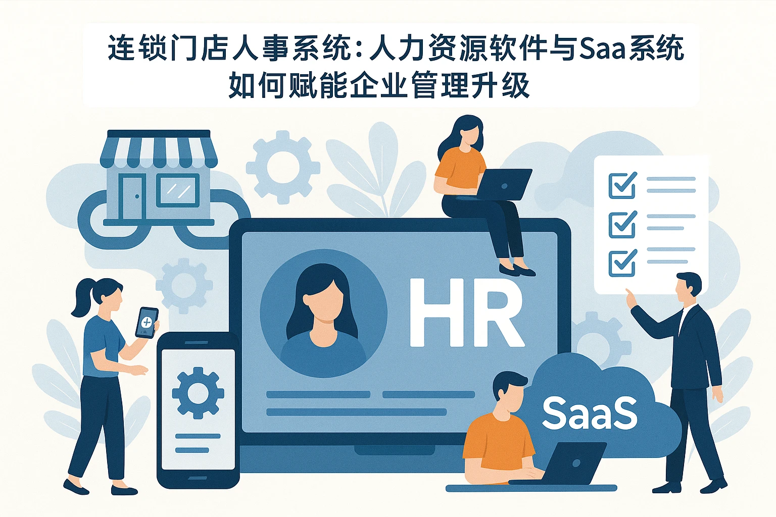 连锁门店人事系统：人力资源软件与SaaS系统如何赋能企业管理升级