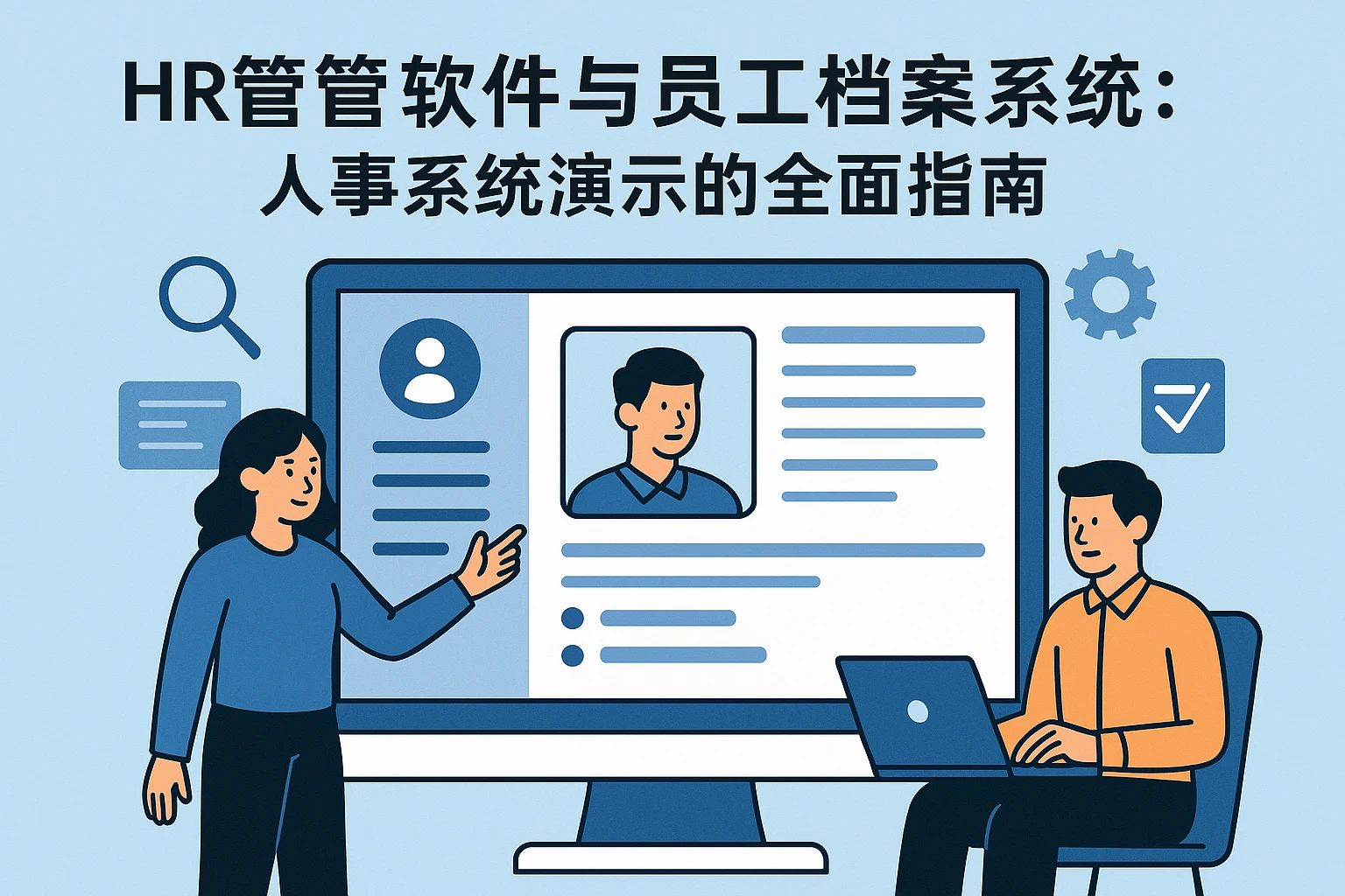 HR管理软件与员工档案系统：人事系统演示的全面指南