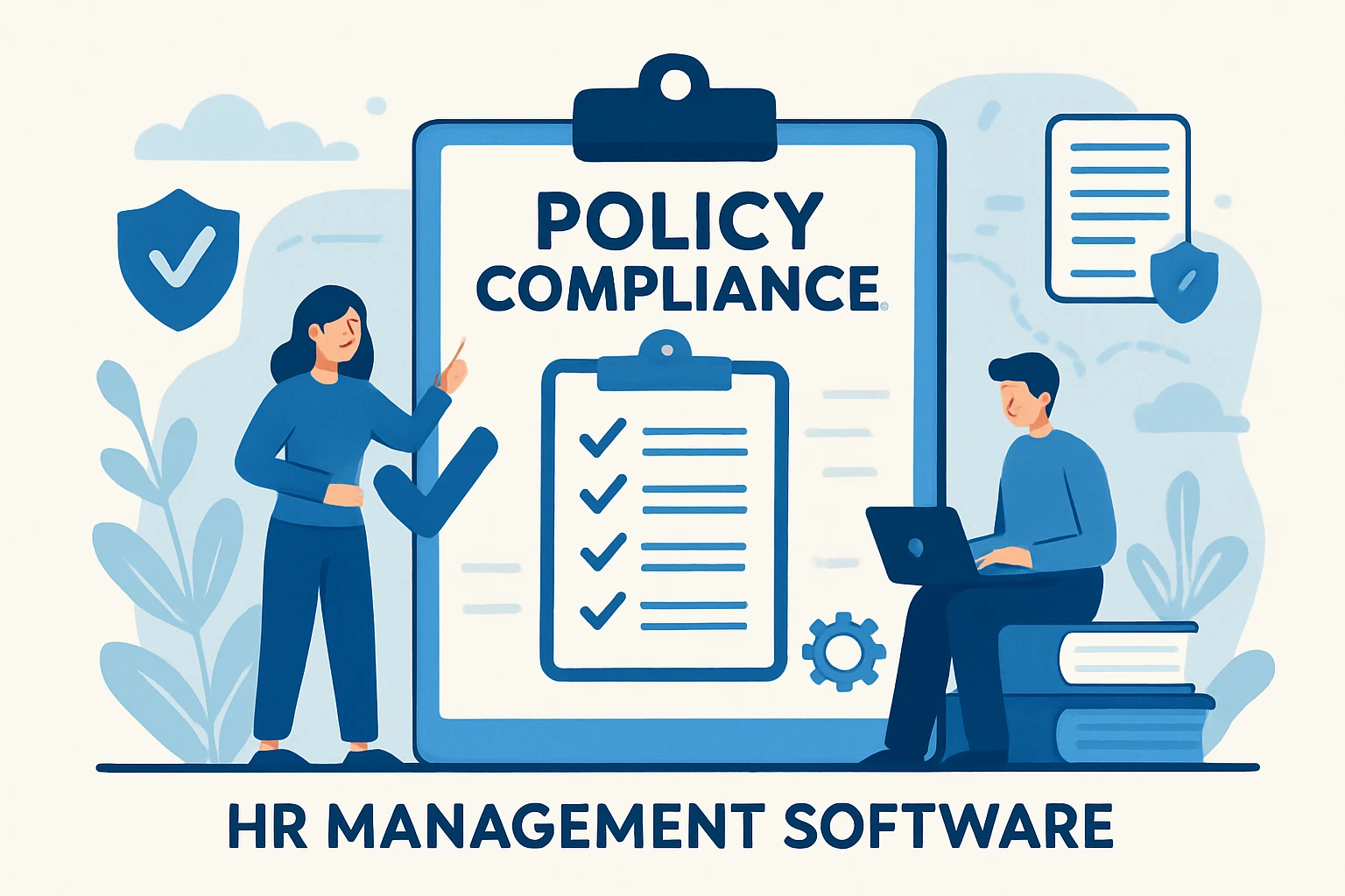 HR管理软件的政策合规管理