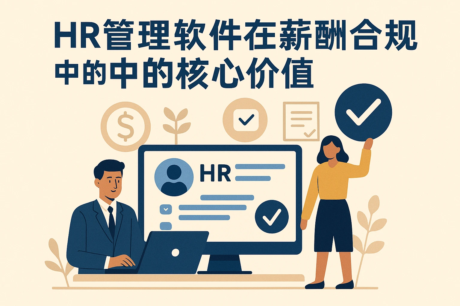 二、HR管理软件在薪酬合规中的核心价值