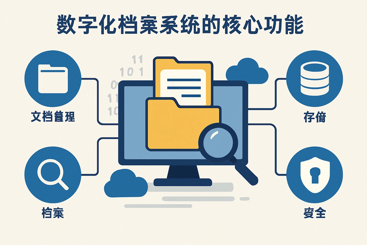 数字化档案系统的核心功能