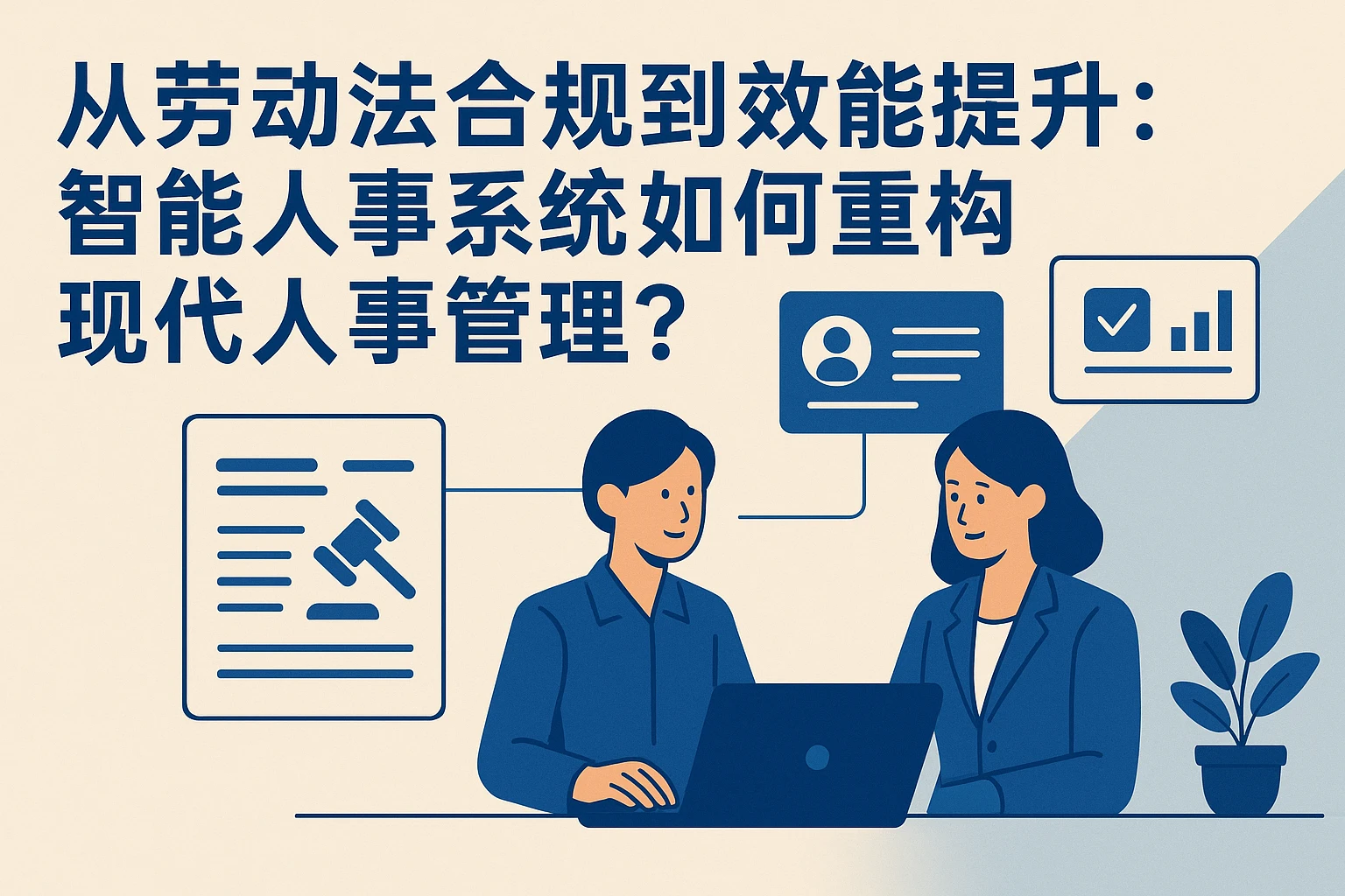 从劳动法合规到效能提升：智能人事系统如何重构现代人事管理？