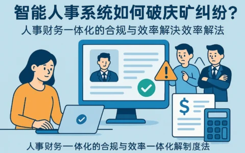 智能人事系统如何破解旷工纠纷？人事财务一体化的合规与效率解法