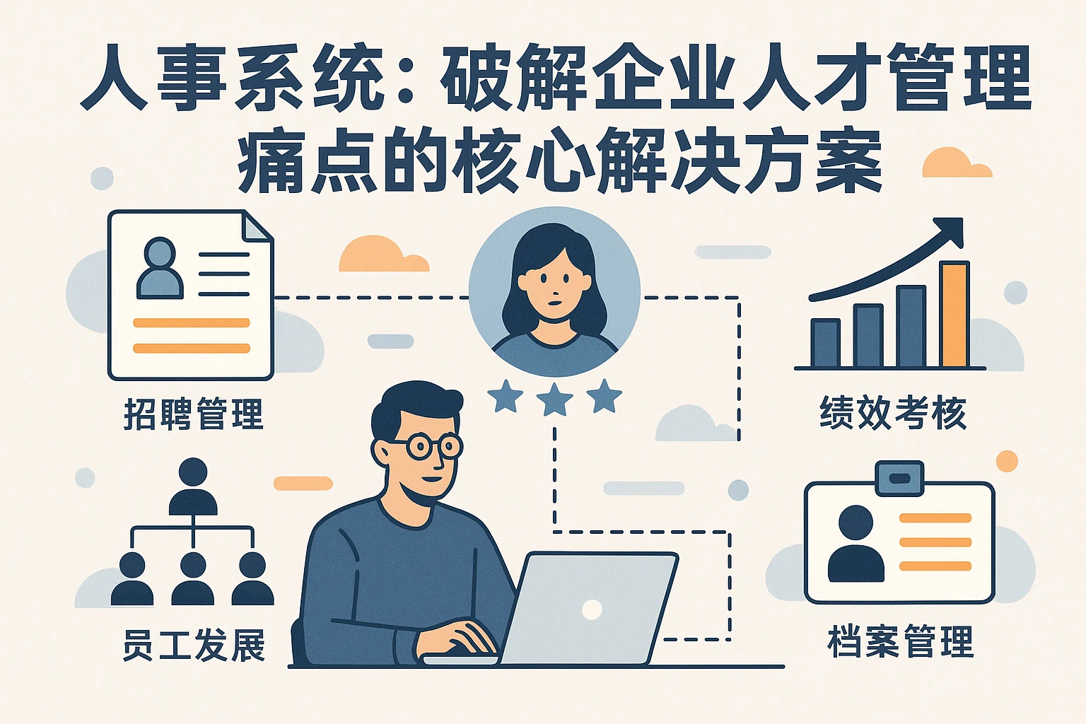 人事系统:破解企业人才管理痛点的核心解决方案