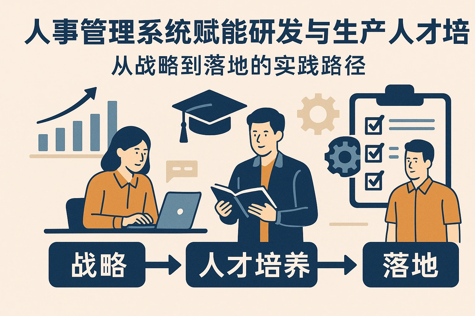 人事管理系统赋能研发与生产人才培养：从战略到落地的实践路径