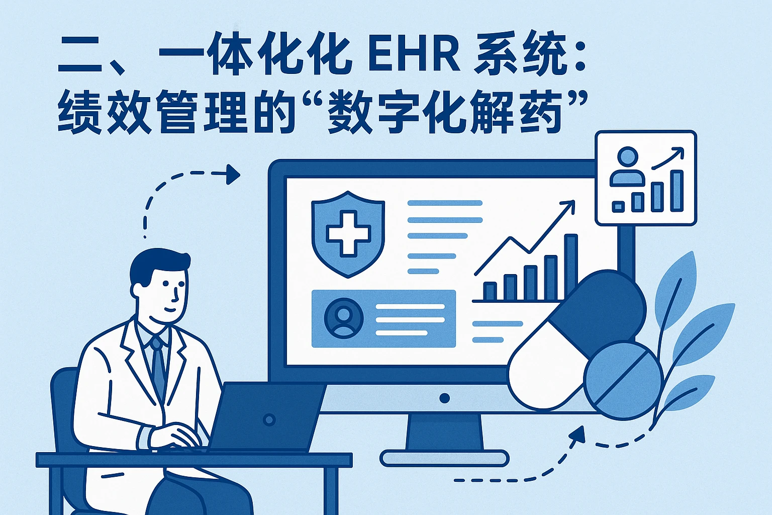 二、一体化EHR系统：绩效管理的“数字化解药”