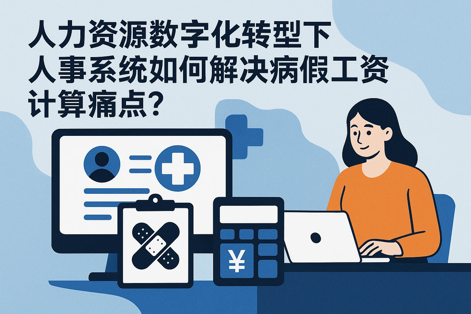 人力资源数字化转型下，人事系统如何解决病假工资计算痛点？