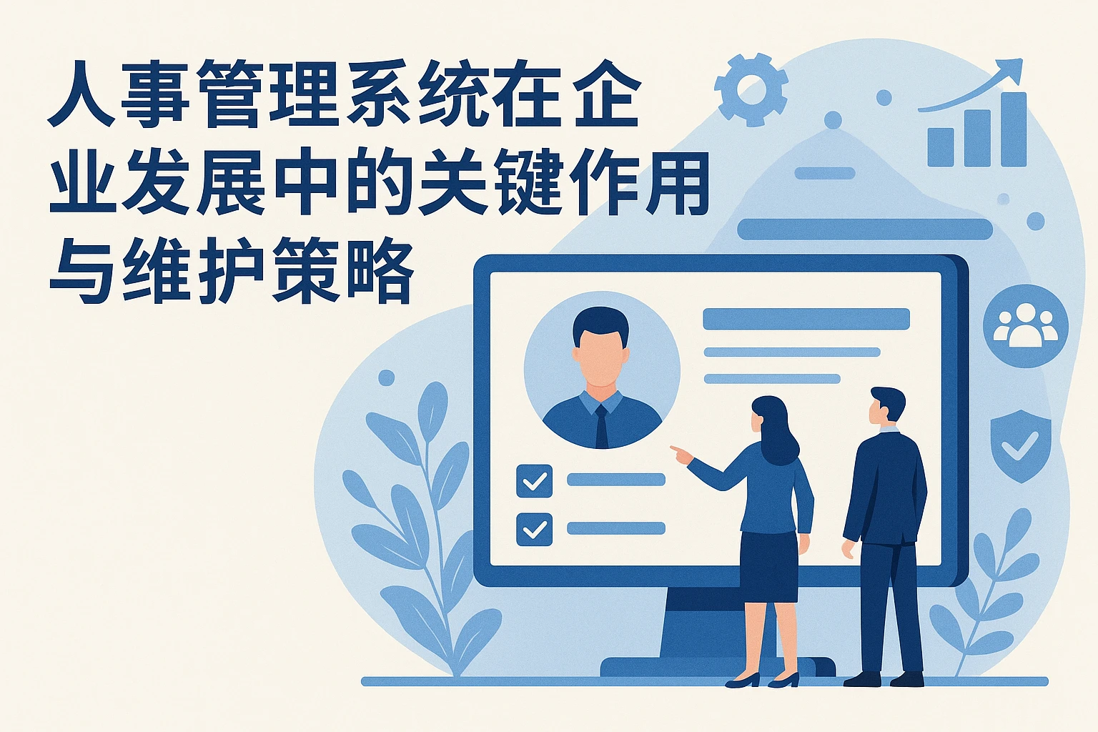 人事管理系统在企业发展中的关键作用与维护策略