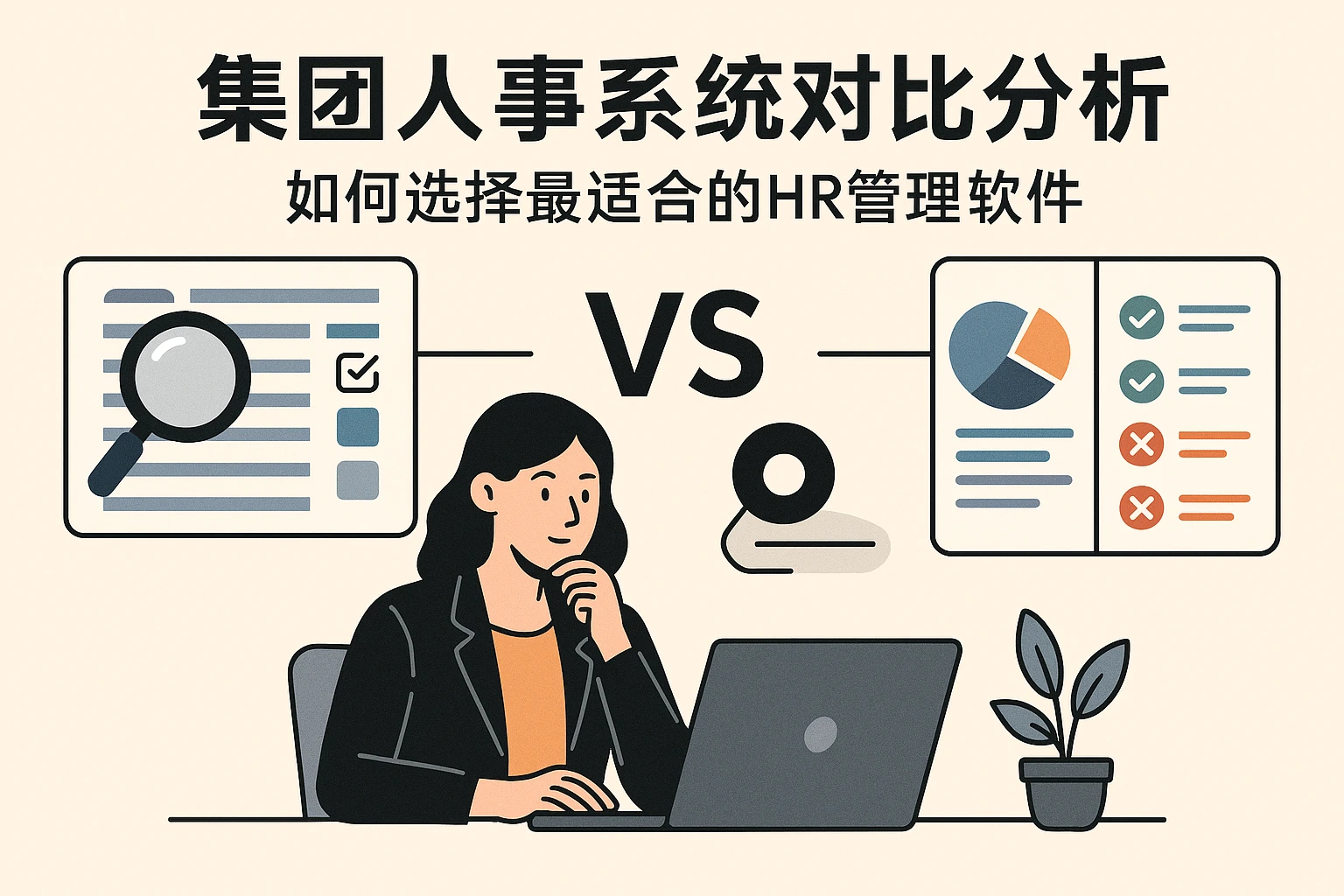 集团人事系统对比分析：如何选择最适合的HR管理软件