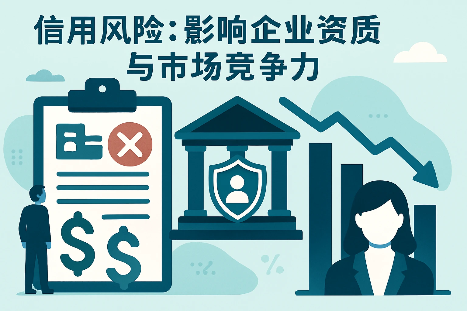 1.2 信用风险：影响企业资质与市场竞争力