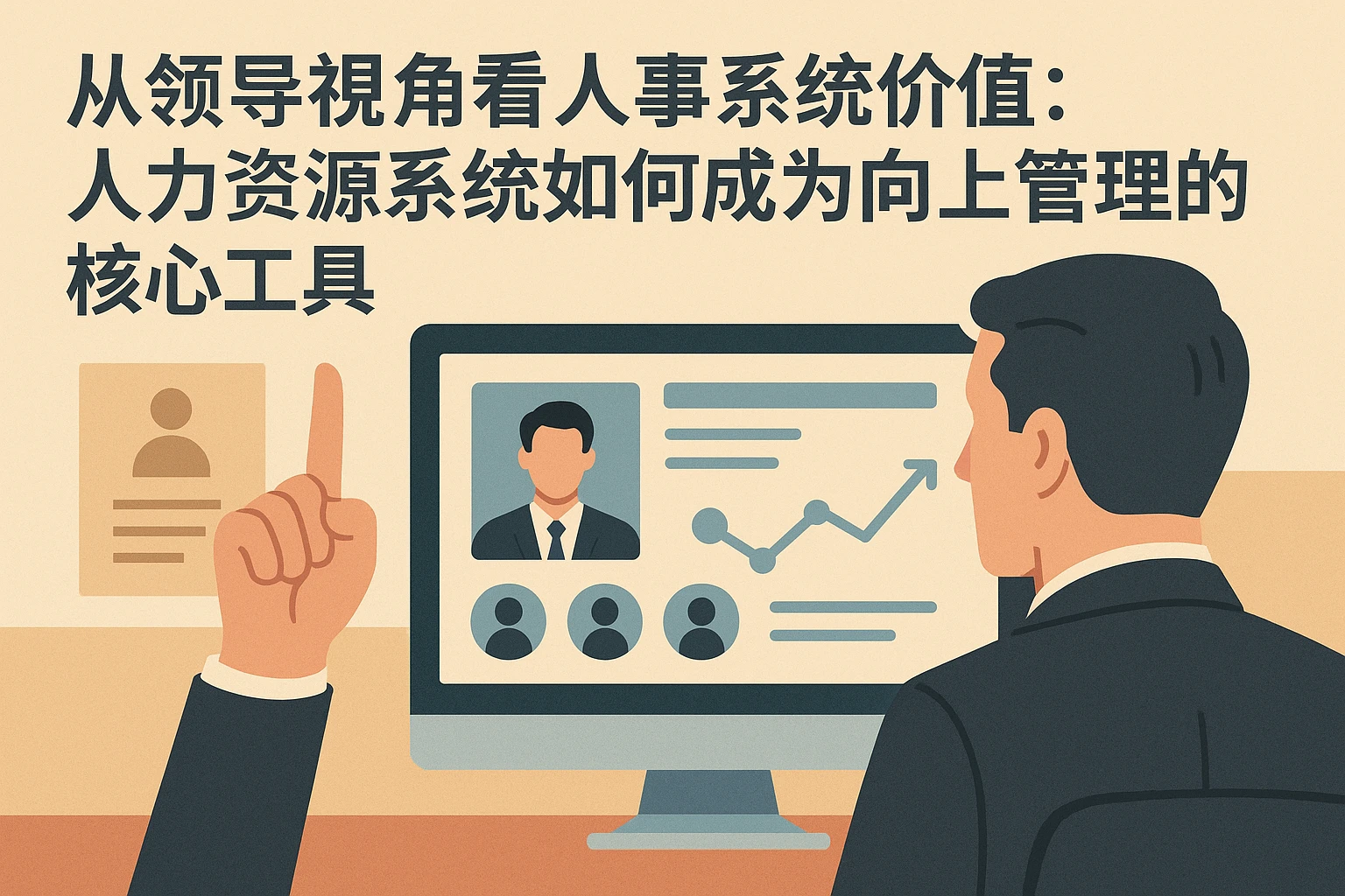 从领导视角看人事系统价值：人力资源系统如何成为向上管理的核心工具