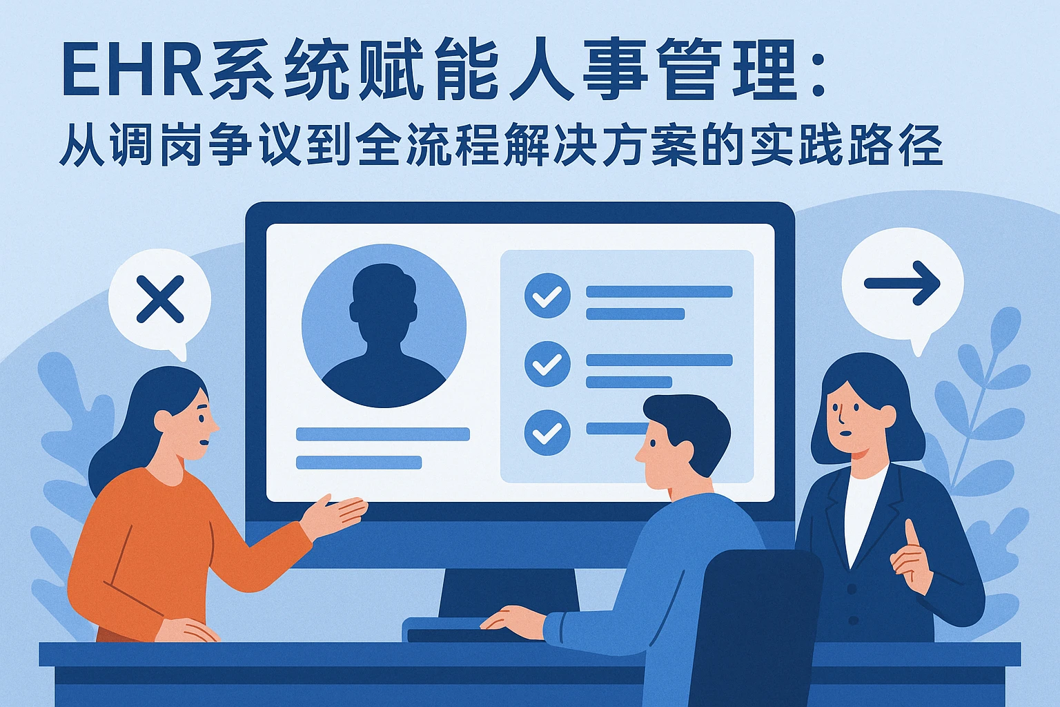 EHR系统赋能人事管理：从调岗争议到全流程解决方案的实践路径
