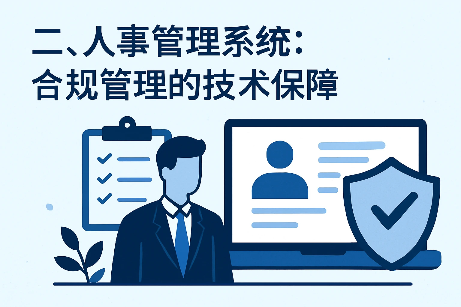 二、人事管理系统：合规管理的技术保障
