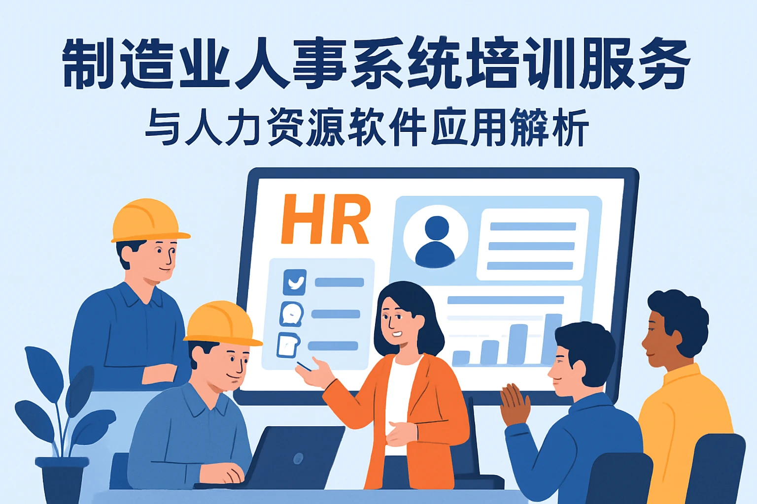 制造业人事系统培训服务与人力资源软件应用解析