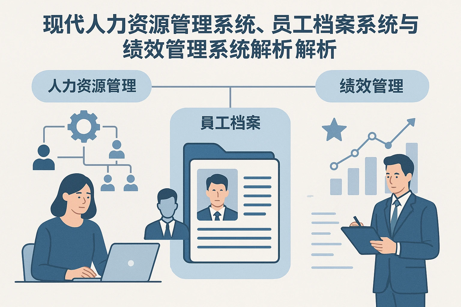 现代人力资源管理系统、员工档案系统与绩效管理系统解析