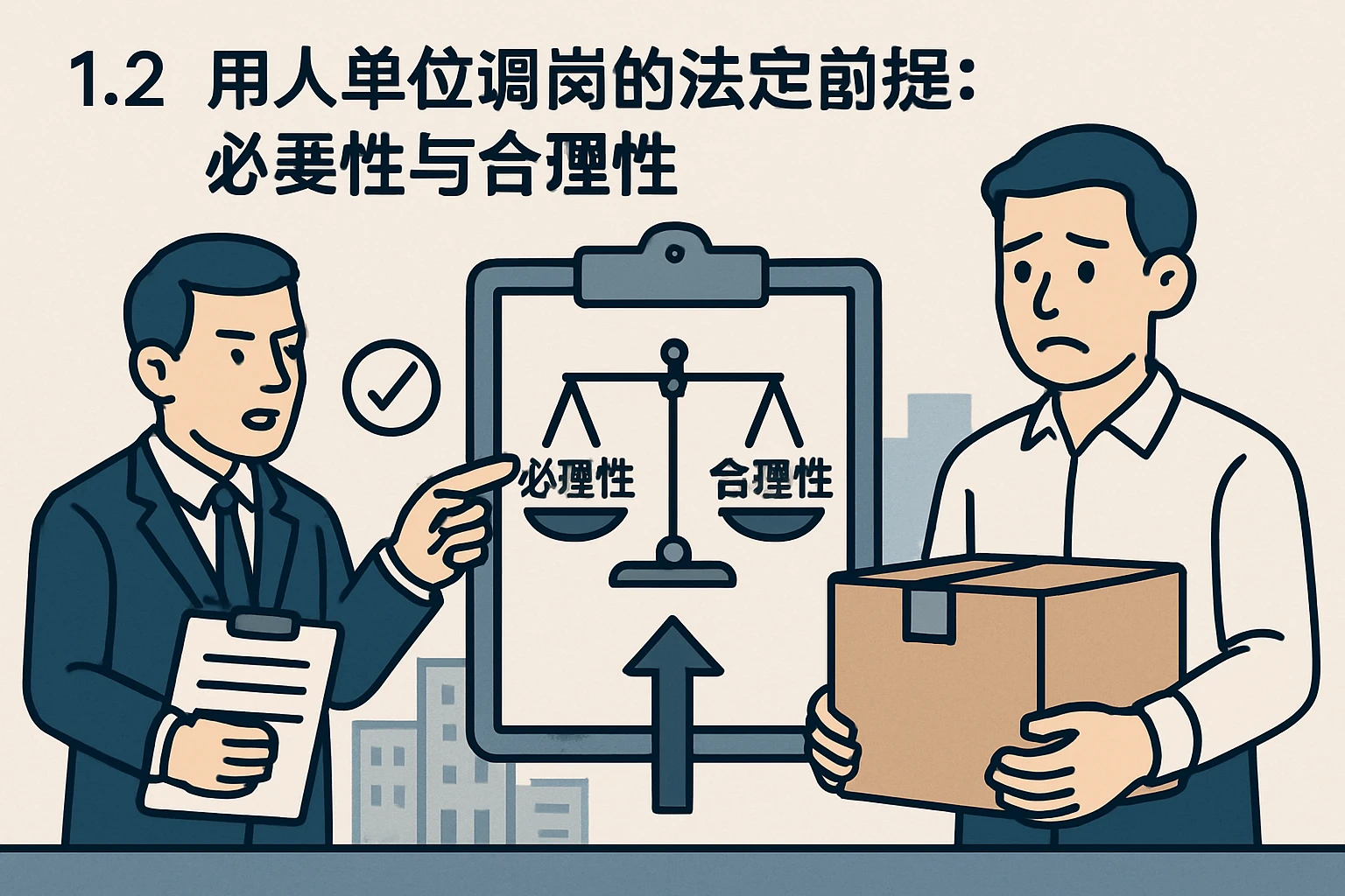 1.2 用人单位调岗的法定前提:必要性与合理性