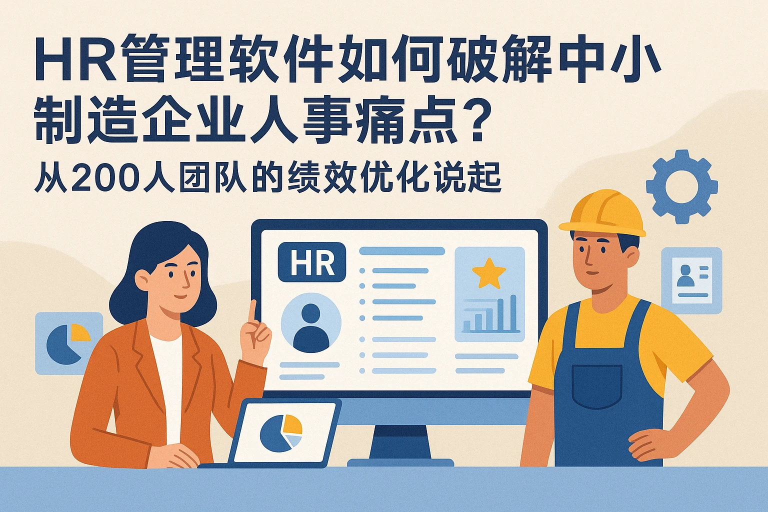 HR管理软件如何破解中小制造企业人事痛点？从200人团队的绩效优化说起