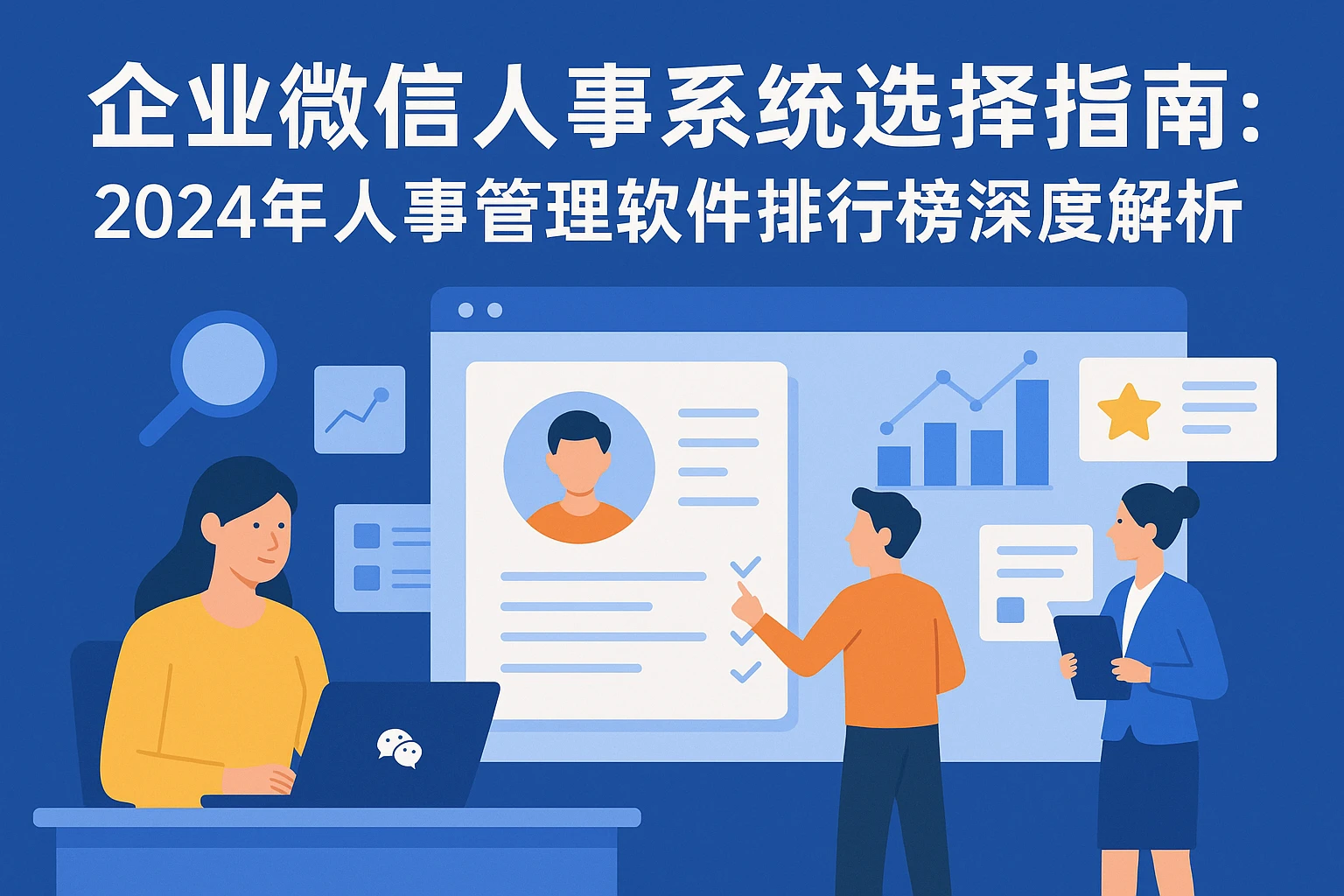 企业微信人事系统选择指南:2024年人事管理软件排行榜深度解析