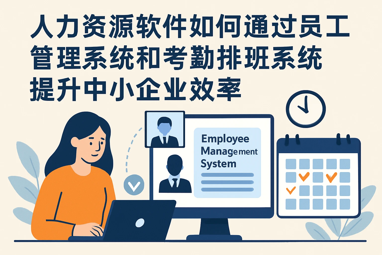 人力资源软件如何通过员工管理系统和考勤排班系统提升中小企业效率