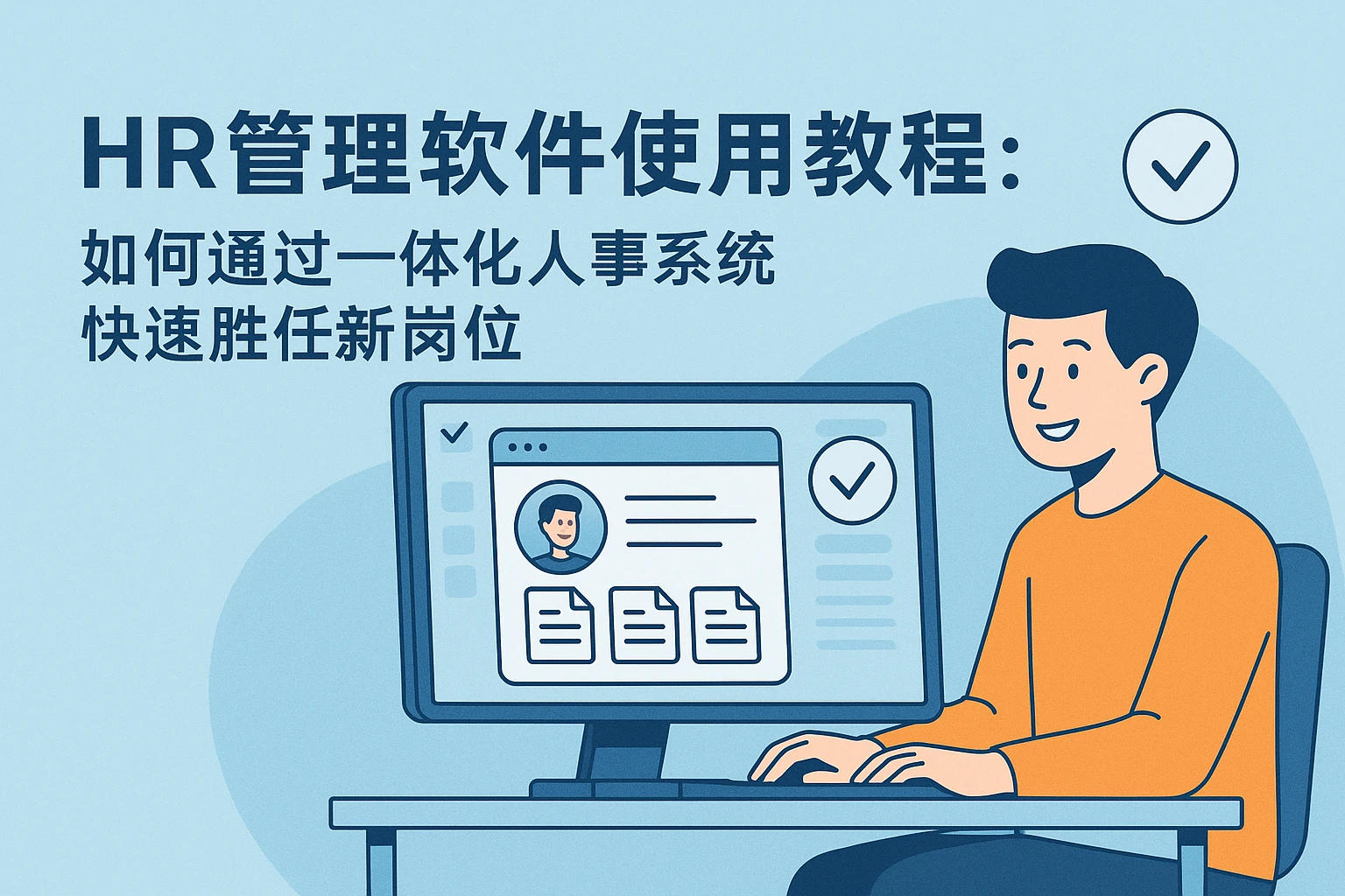 HR管理软件使用教程：如何通过一体化人事系统快速胜任新岗位