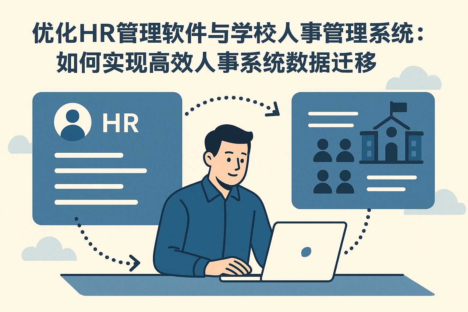 优化HR管理软件与学校人事管理系统:如何实现高效人事系统数据迁移