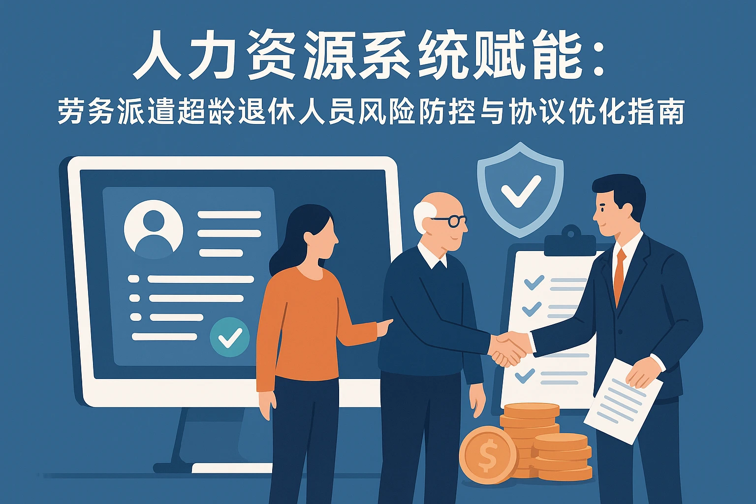 人力资源系统赋能：劳务派遣超龄退休人员风险防控与协议优化指南