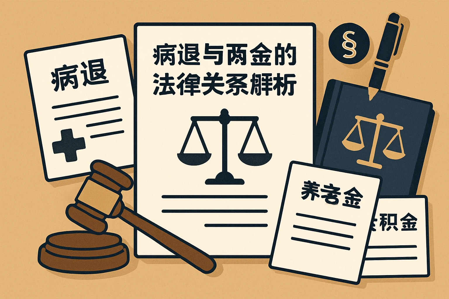 病退与两金的法律关系解析