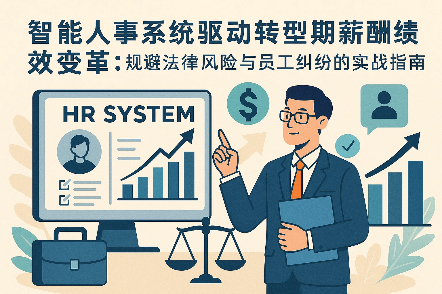 智能人事系统驱动转型期薪酬绩效变革：规避法律风险与员工纠纷的实战指南