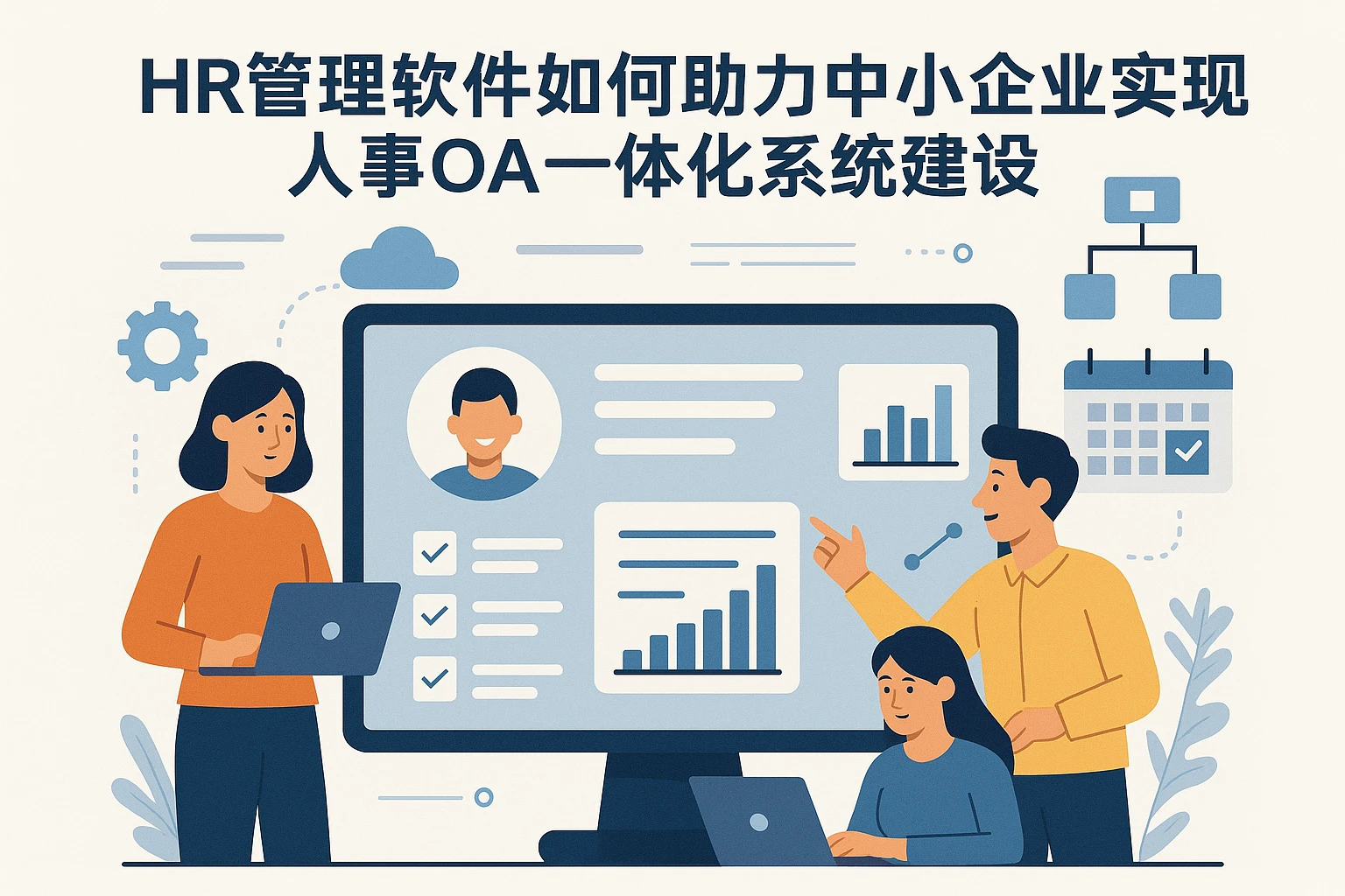 HR管理软件如何助力中小企业实现人事OA一体化系统建设