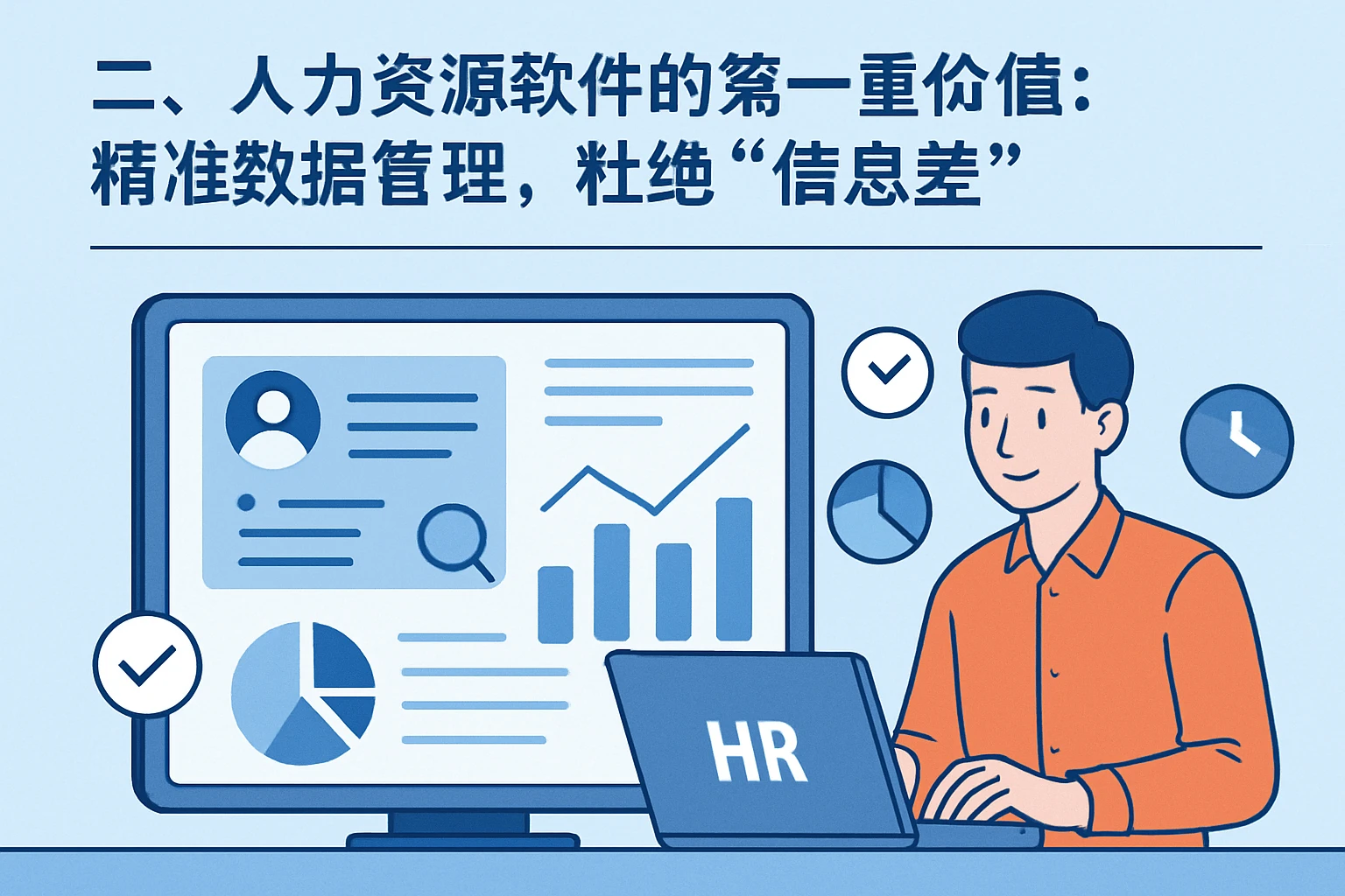 二、人力资源软件的第一重价值：精准数据管理，杜绝“信息差”