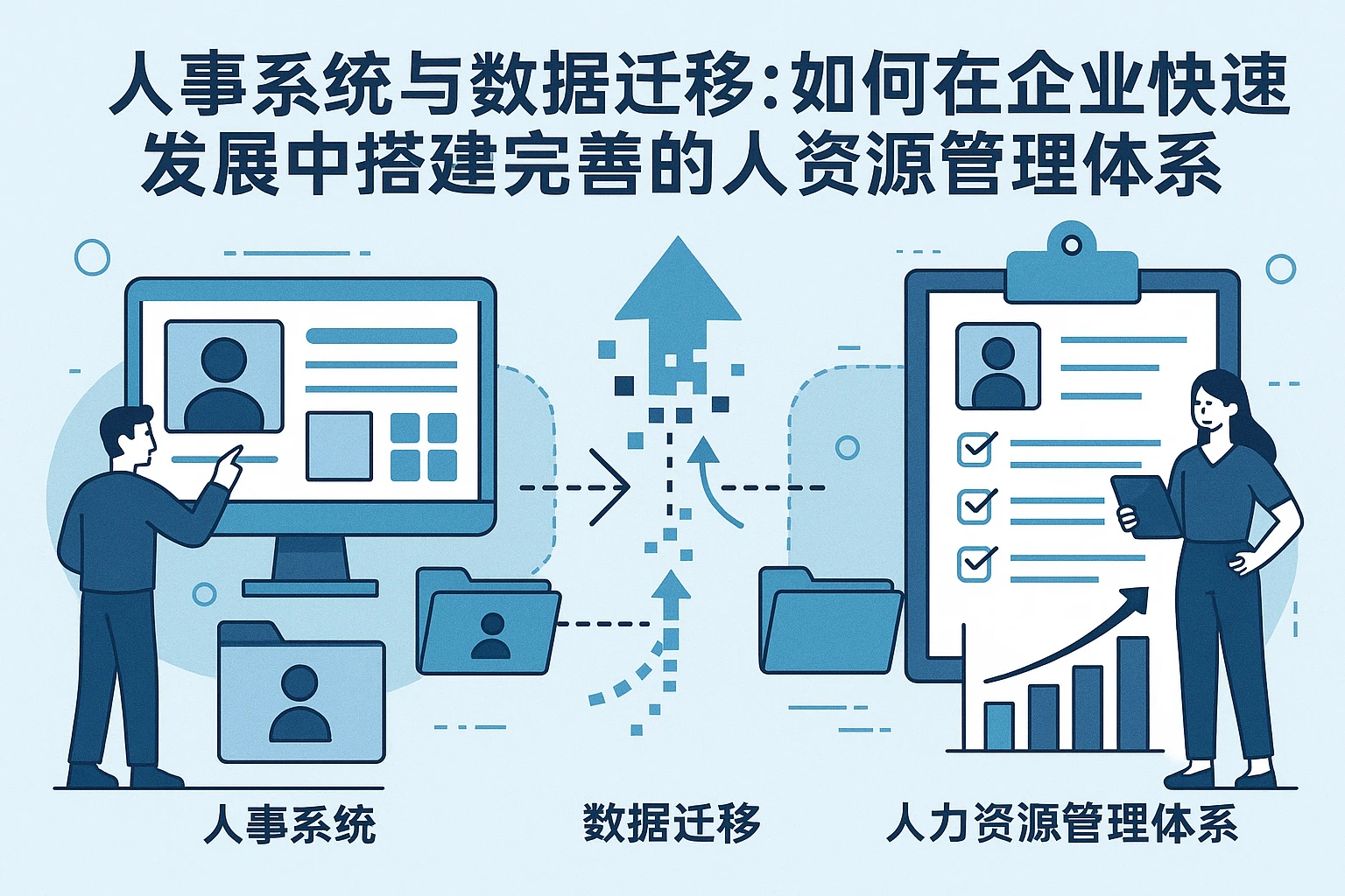 人事系统与数据迁移:如何在企业快速发展中搭建完善的人力资源管理体系