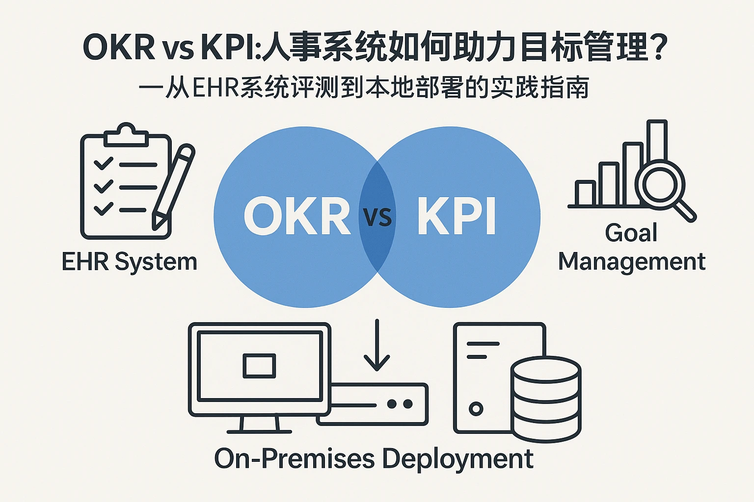 OKR vs KPI：人事系统如何助力目标管理？——从EHR系统评测到本地部署的实践指南